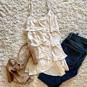 Ruffle Tank Top